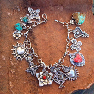 southwestern silver jewelry gregory segura santa fe native charm_bracelet_Love_and_Faith.jpg